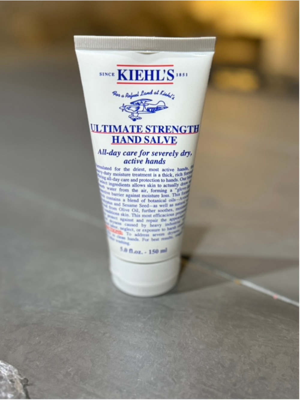 Kiehl's Ultimate Strength Hand Salve 5 oz 150ml Moisturizing Hand Cream - Picture 2 of 5